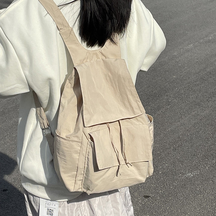 Versatile backpack with practical snap closure Stornfield