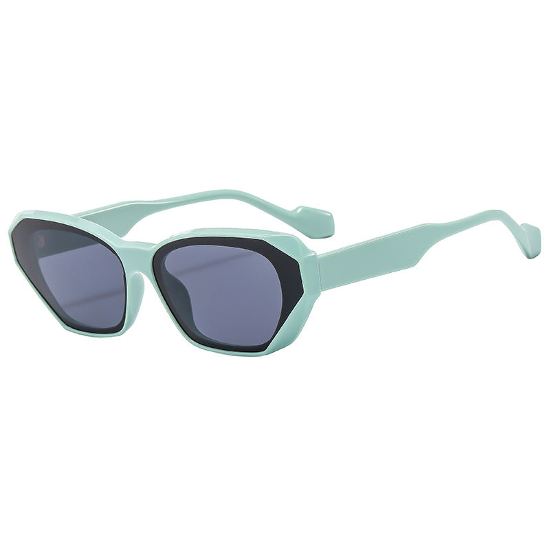 Women trendy polygonal sunglasses Stornfield