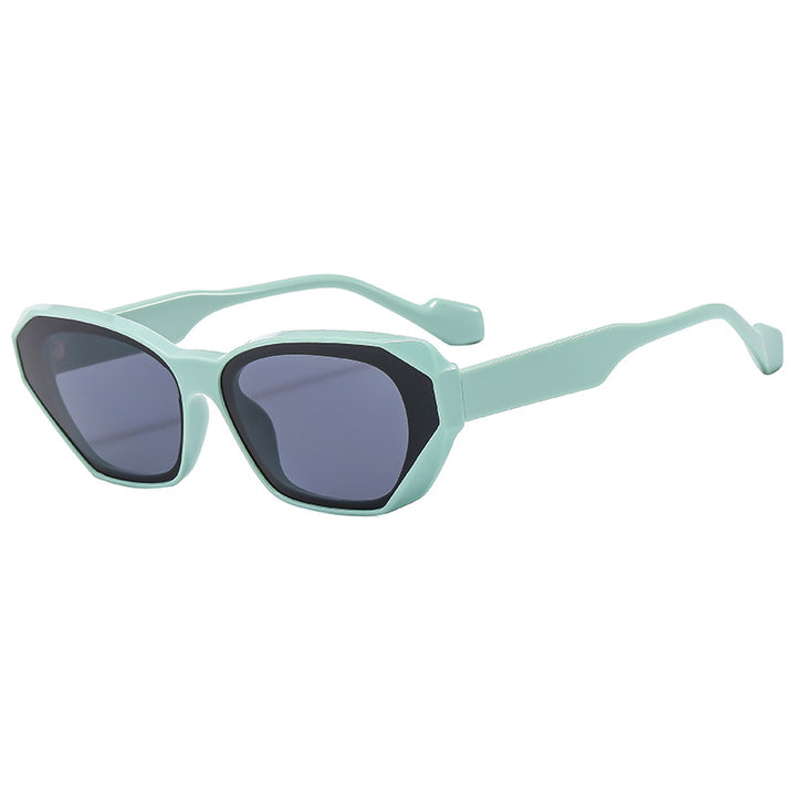 Women trendy polygonal sunglasses Stornfield