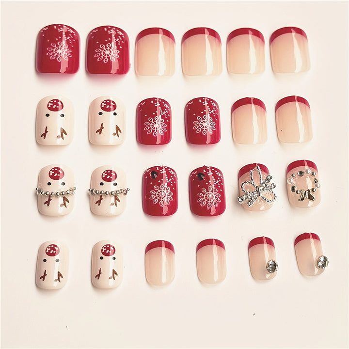 Festive Holiday Themed Nail Art Stornfield