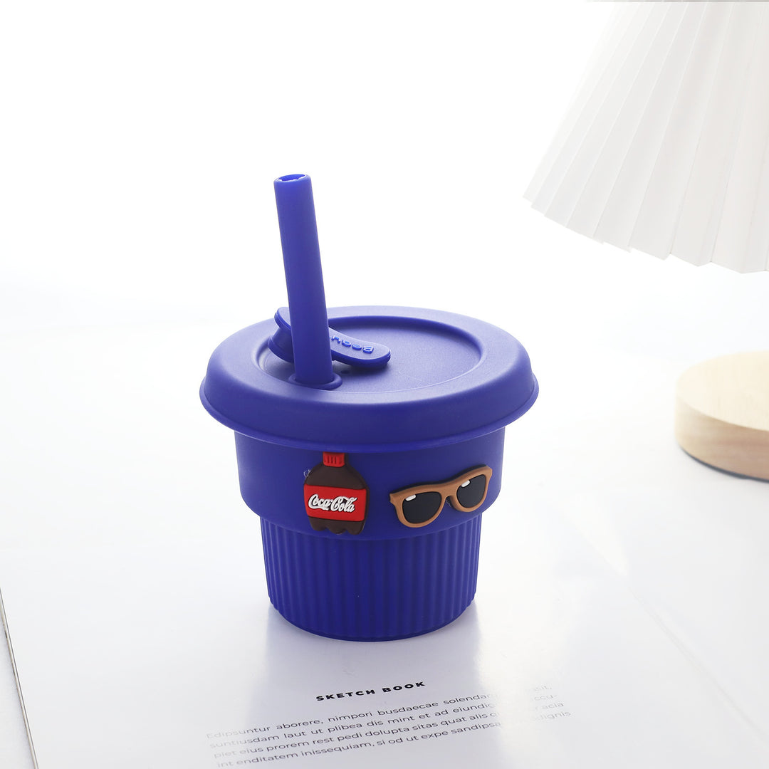Women's creative silicone drinking cup with funny designs Stornfield