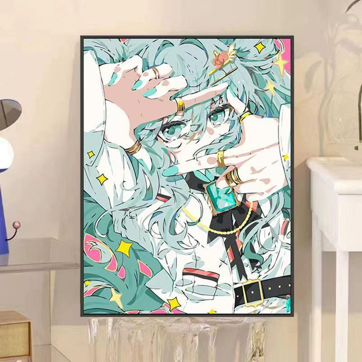 Anime-Inspired Decorative Wall Art Stornfield