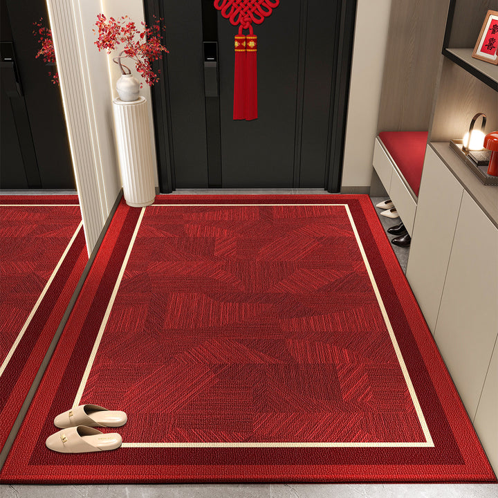 Elegant Patterned Entryway Mat