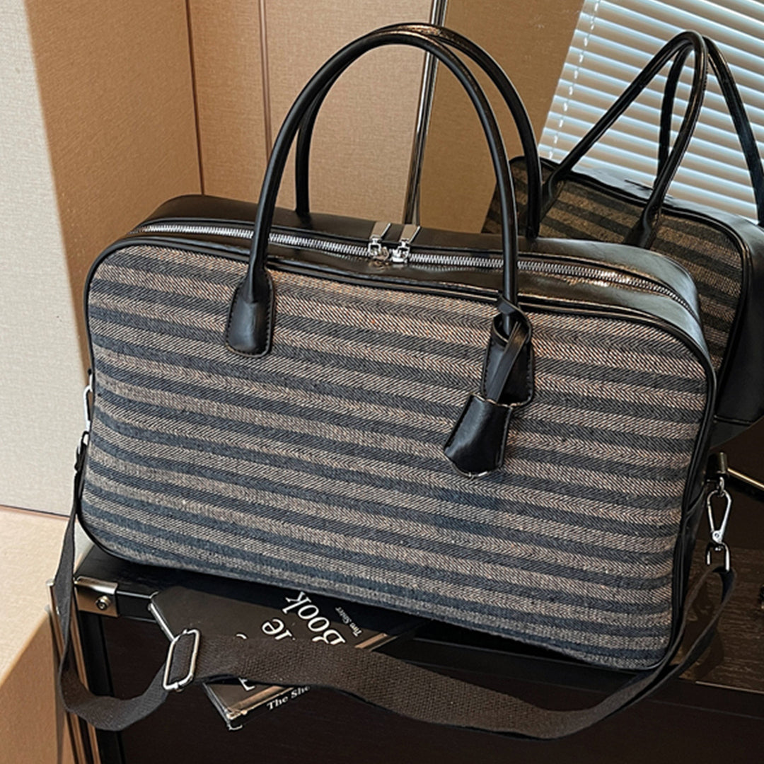 Elegant and Spacious Travel Bag Made of Faux Leather Stornfield