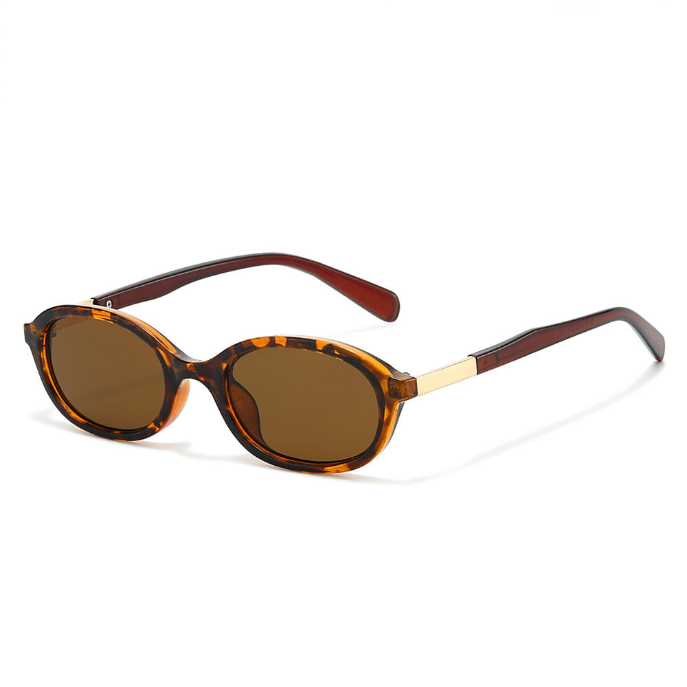 Elegant Vintage Oval Frame Sunglasses Stornfield