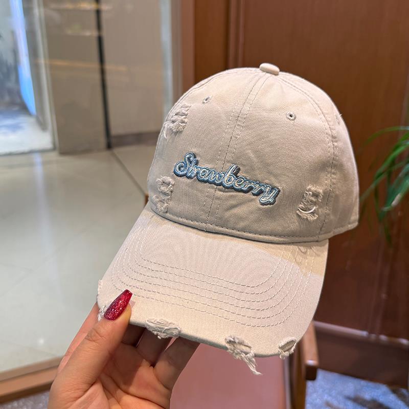Women's Distressed Cotton Cap Stornfield