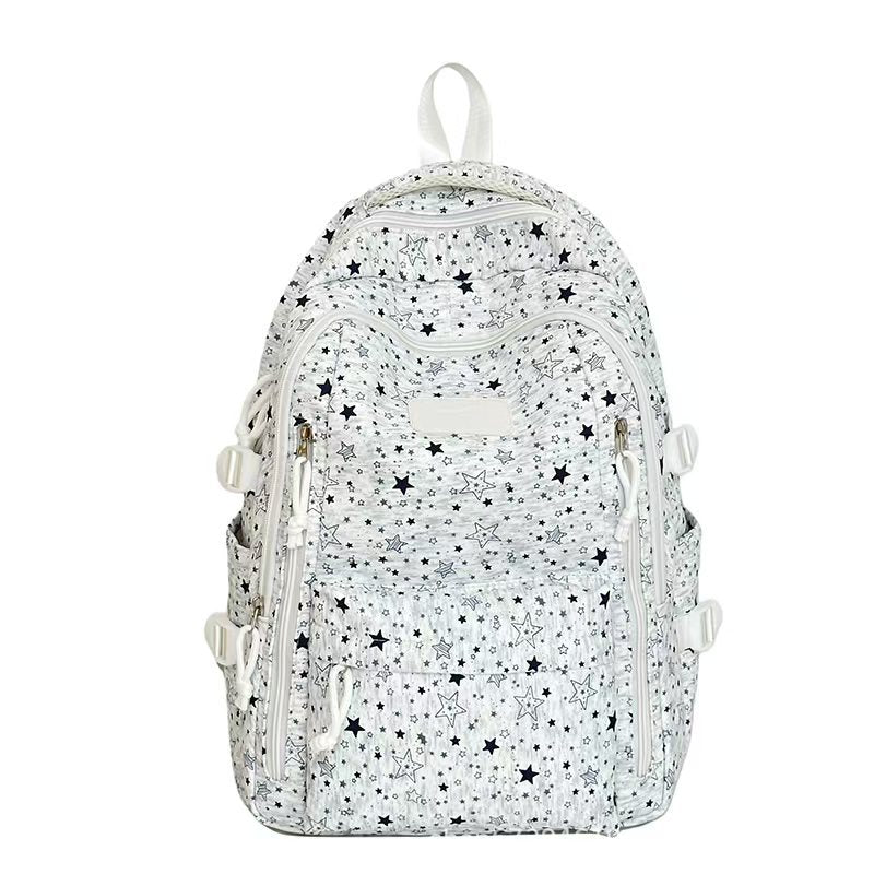 Star-Patterned Multi-Functional Backpack Stornfield