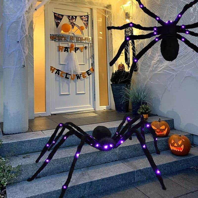 Animated LED Spider Decorations Stornfield