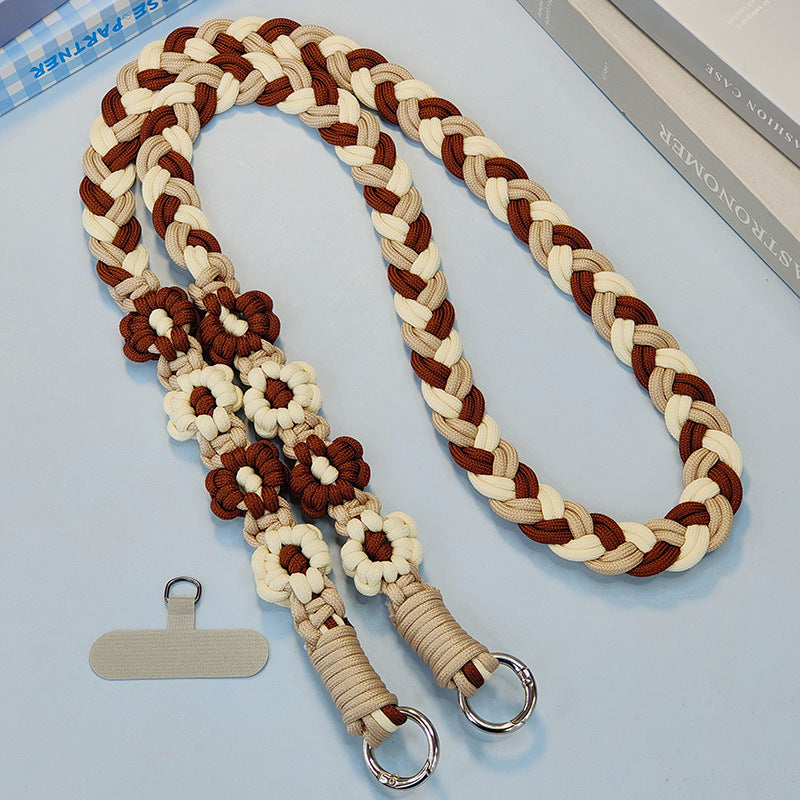 Creative Floral Design Braided Utility Leash Stornfield