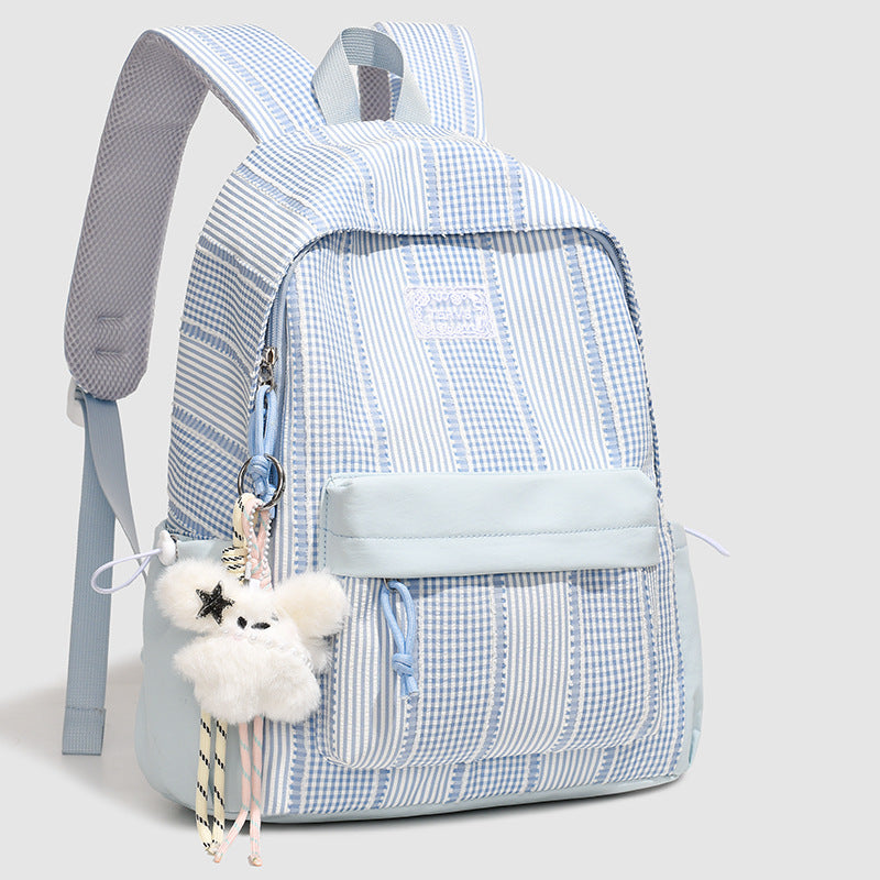 Stylish Striped Design Backpack Stornfield