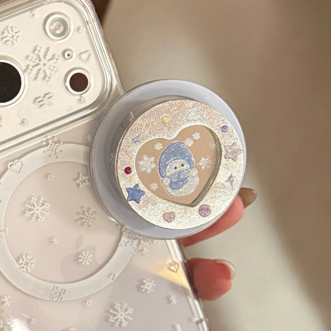Smartphone Finger Holder with Winter Motif Stornfield