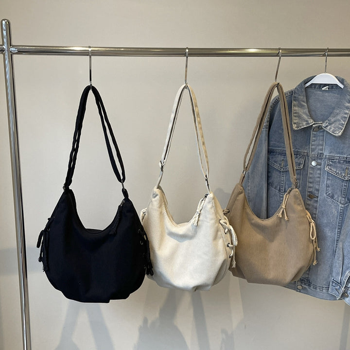 Casual Textured Hobo Bag Stornfield