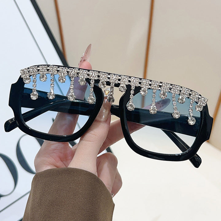 Glamorous Crystal-Embellished Sunglasses Stornfield