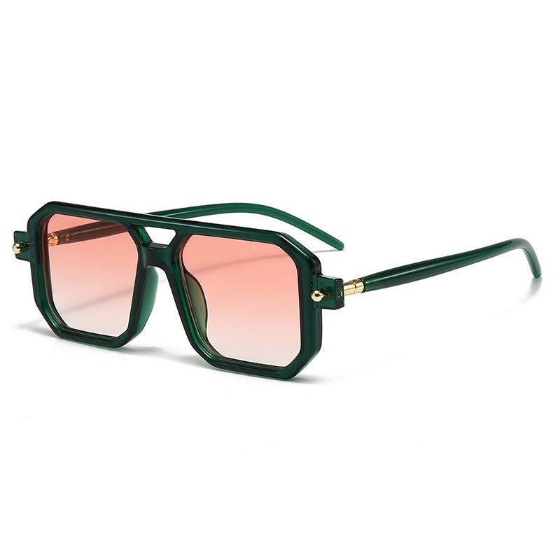 Women oversized rectangular glasses Stornfield