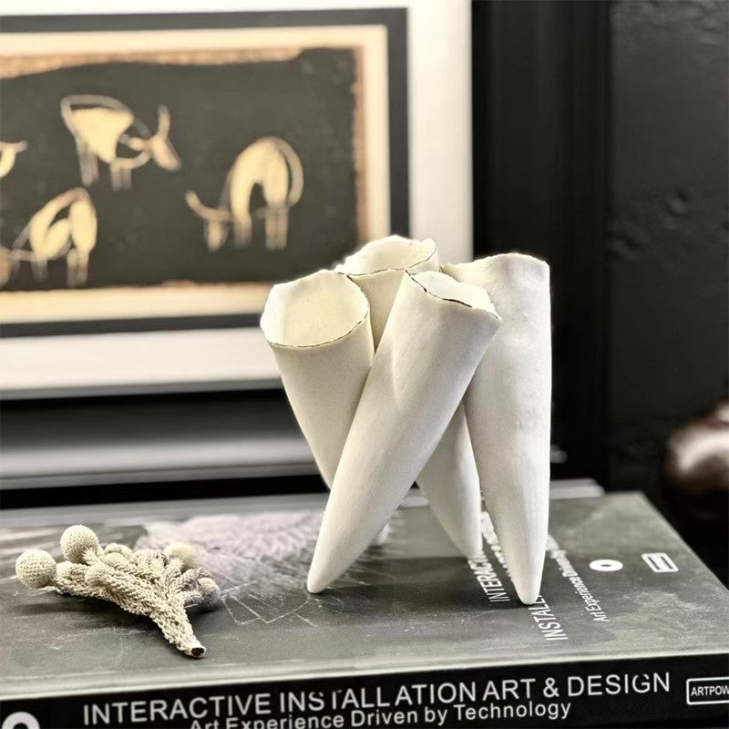Decorative Modern Sculpted Vase