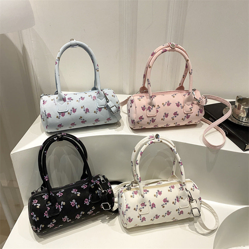 Floral Patterned Mini Tote