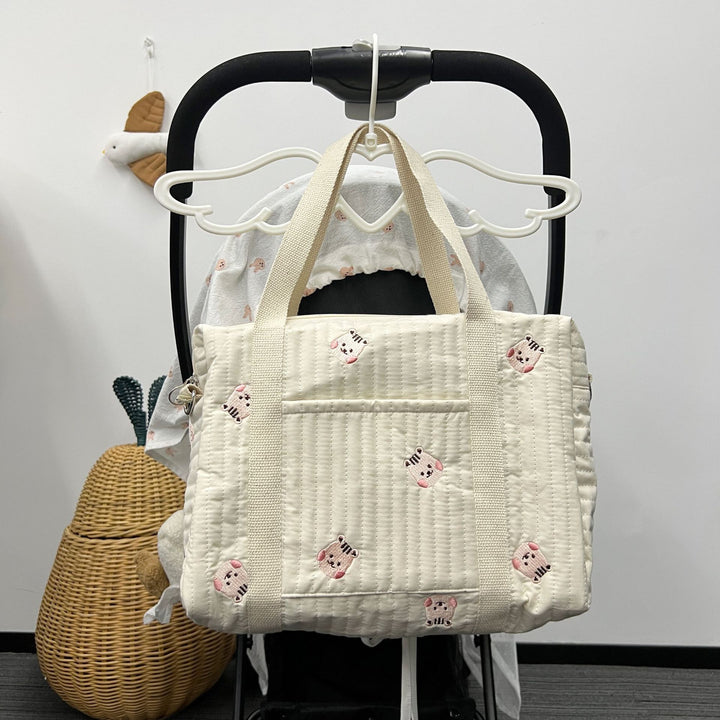 Quilted Baby Diaper Backpack