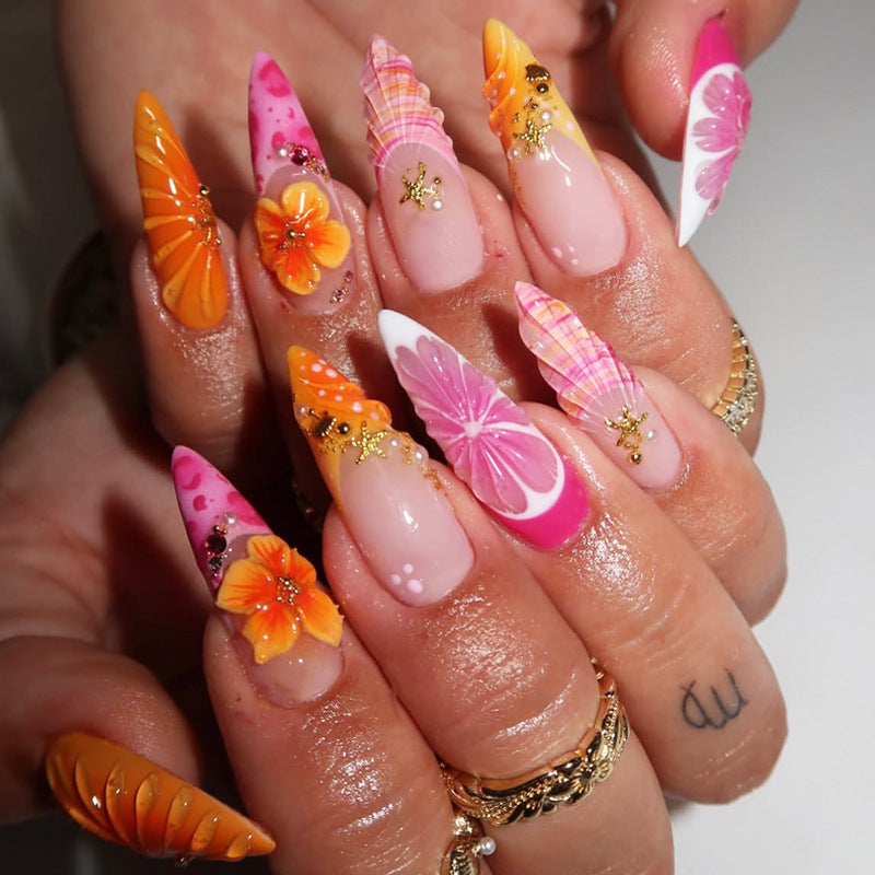 Artistic Decorative Nail Set Stornfield