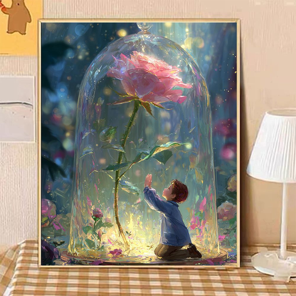 Enchanted Garden Fantasy Art Print Stornfield