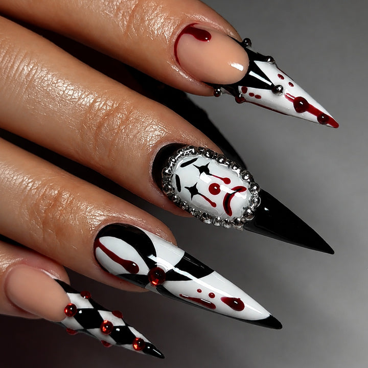 Artificial nails with creative patterns Stornfield