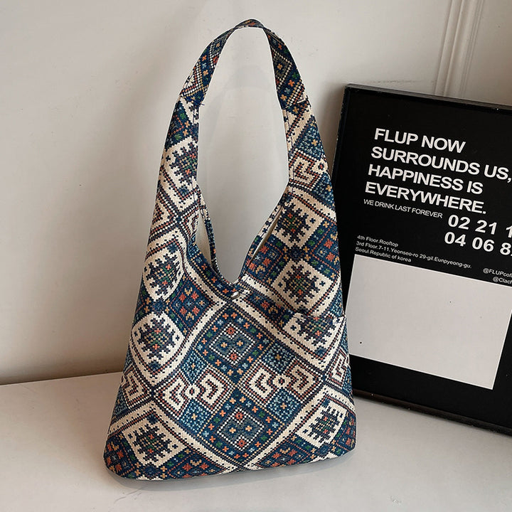 Bohemian Patterned Hobo Bag