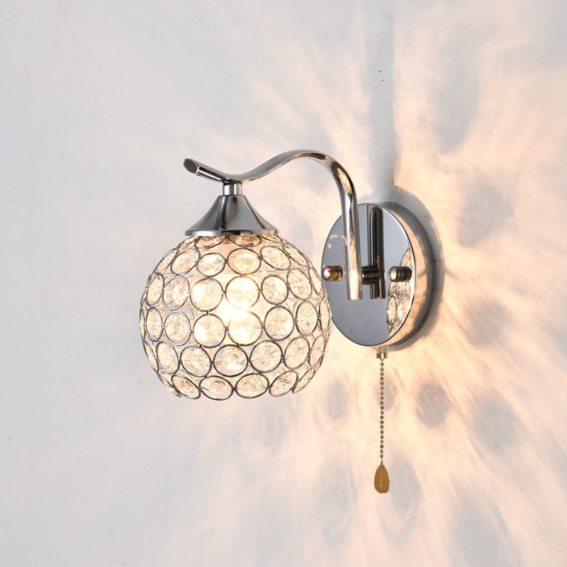 Crystal Accent Wall Sconce