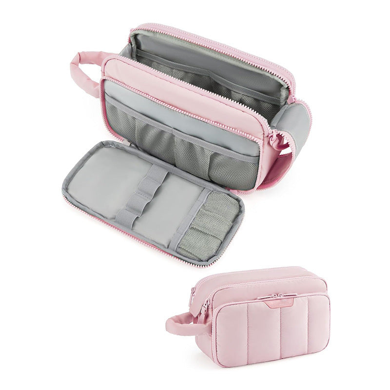 Cosmetic Organizer Bag with Multiple Compartments and Removable Interior Compartment Stornfield