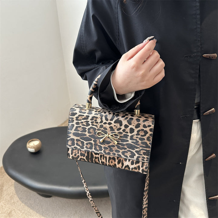 Stylish Animal Print Top Handle Handbag Stornfield