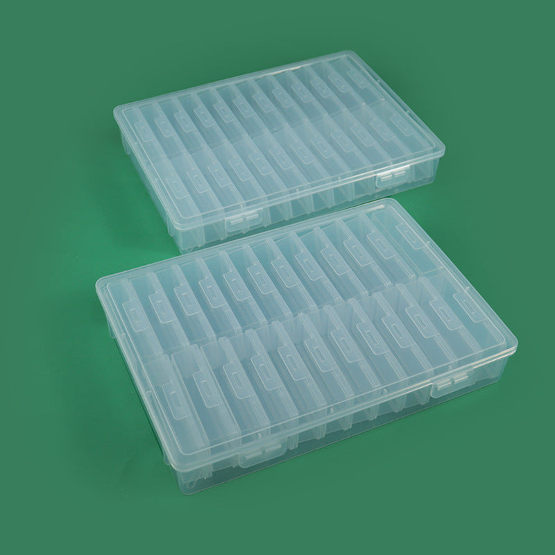 Multi-Division Transparent Craft Storage Box Stornfield