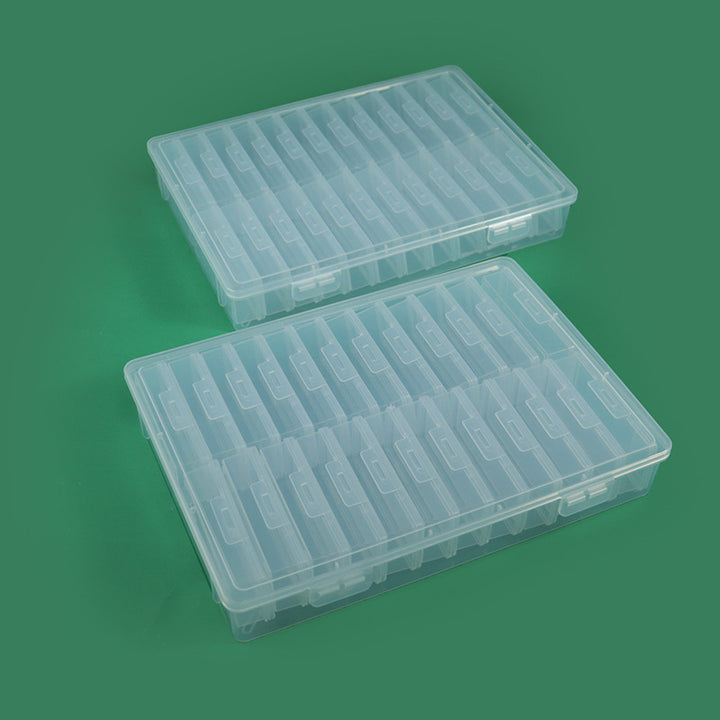 Multi-Division Transparent Craft Storage Box Stornfield