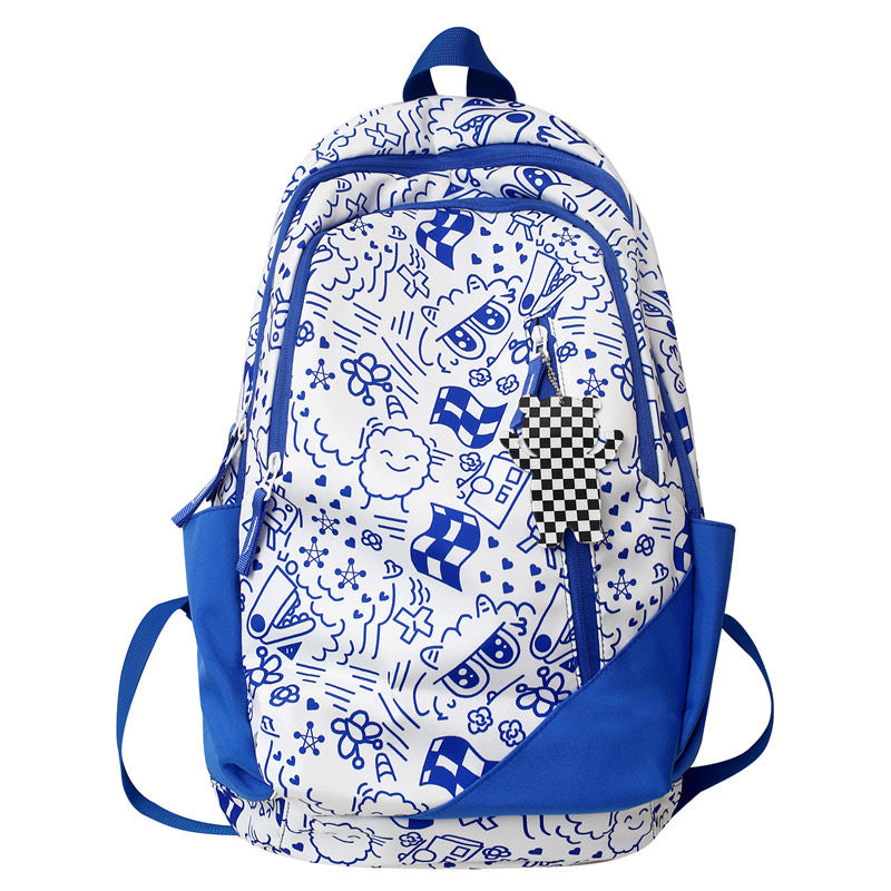 Fun Printed Graphic School Backpack Stornfield