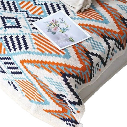 Cozy Decorative Knit Throw Blanket