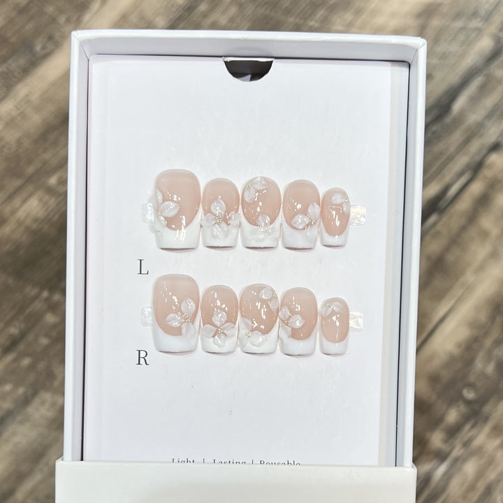 Reusable Press-On Nail Set Stornfield