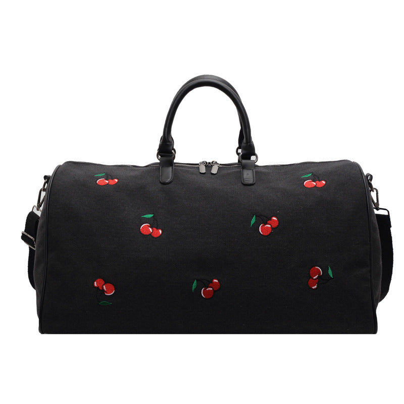 Elegant Embroidered Travel Duffle Bag Stornfield