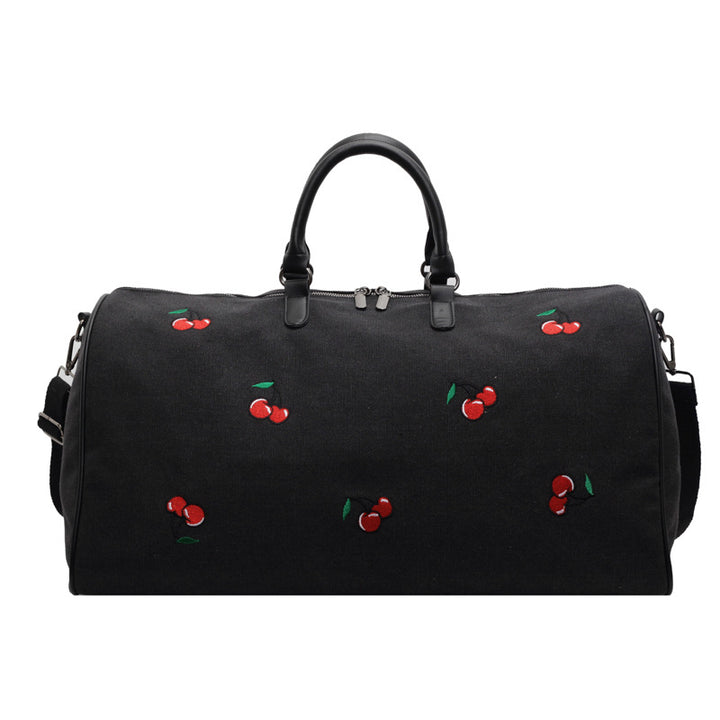Elegant Embroidered Travel Duffle Bag Stornfield