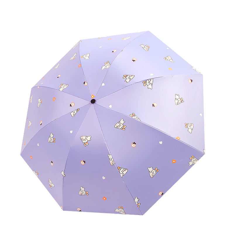 Women's Folding Umbrella with Playful Design Stornfield
