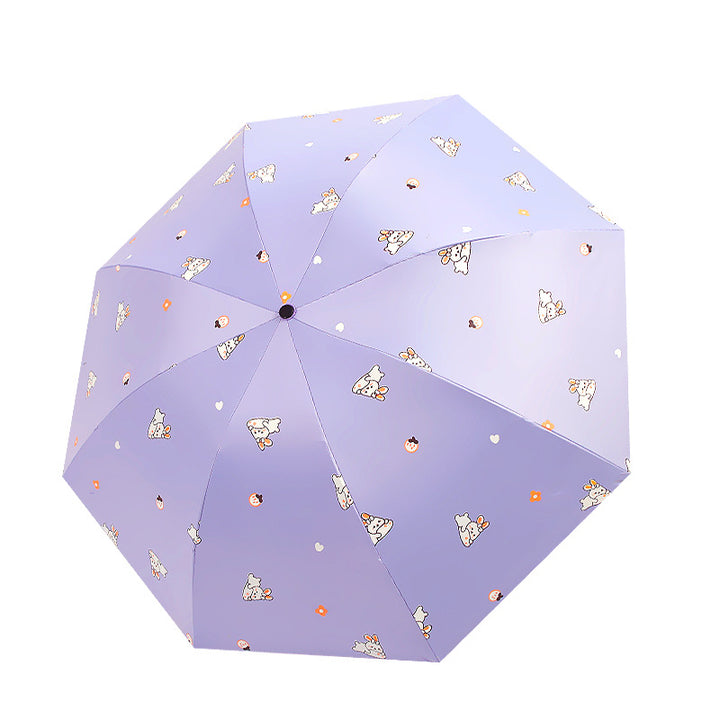 Women's Folding Umbrella with Playful Design Stornfield