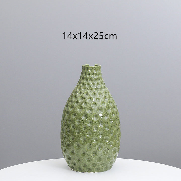 Textured Ceramic Decorative Vase Stornfeild