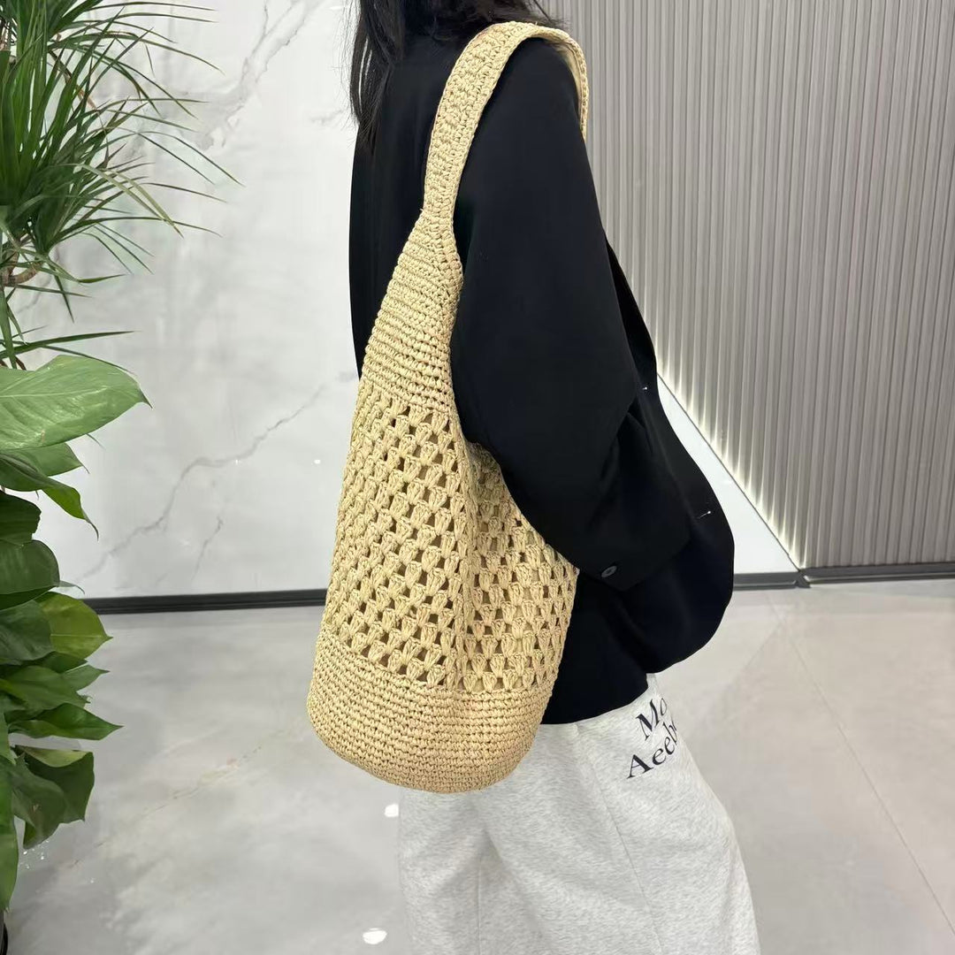 Handbag with Knitted Design Stornfield