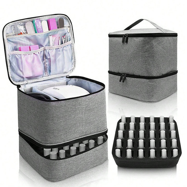 Cosmetic organizer with intelligent compartment system Stornfield