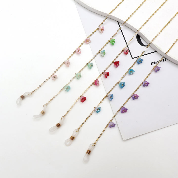 Floral Embellished Eyewear Chain Stornfield