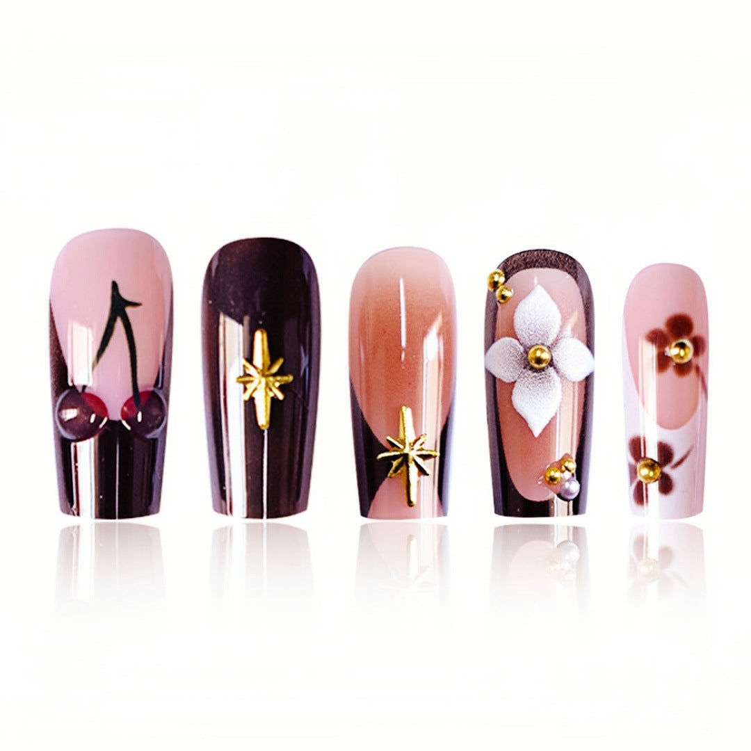 Decorative Press-On Nail Extensions Stornfield