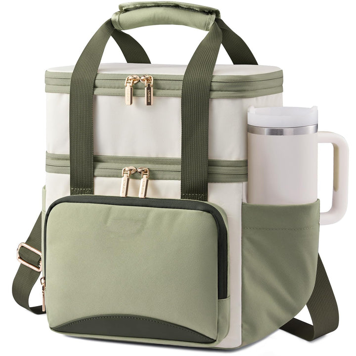 Insulated picnic bag with multiple compartments and elegant details Stornfield