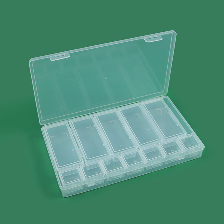 Multi-Compartment Transparent Storage Organizer Stornfield