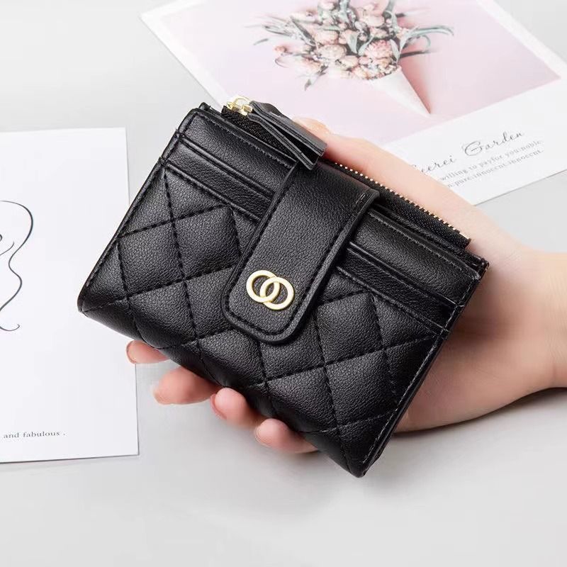 Quilted Mini Cardholder Wallet