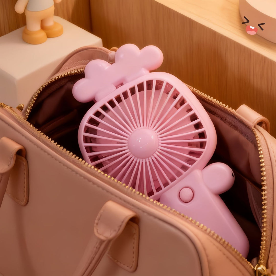 Women's Portable Hand Fan with Creative Design Stornfield