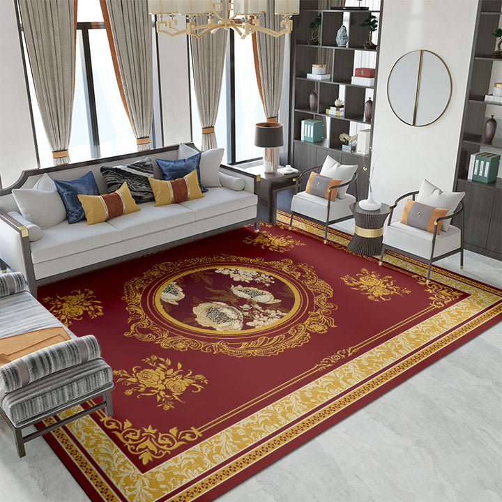 Vintage-Inspired Floral Area Rug