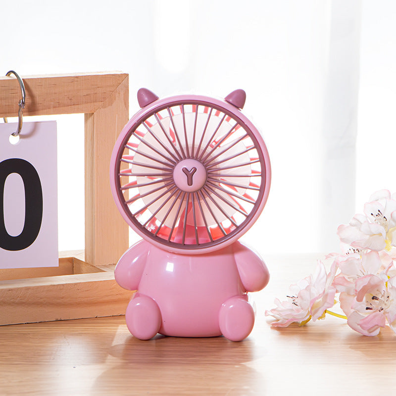 Cute Animal-Themed Mini Desk Fan Stornfield