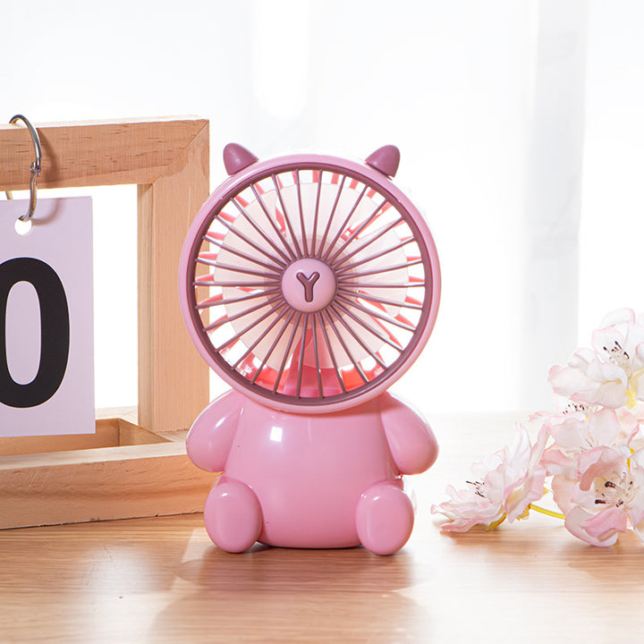 Cute Animal-Themed Mini Desk Fan Stornfield