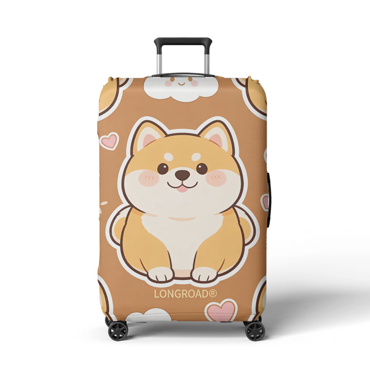 Women's luggage cover with cute Corgi design Stornfield